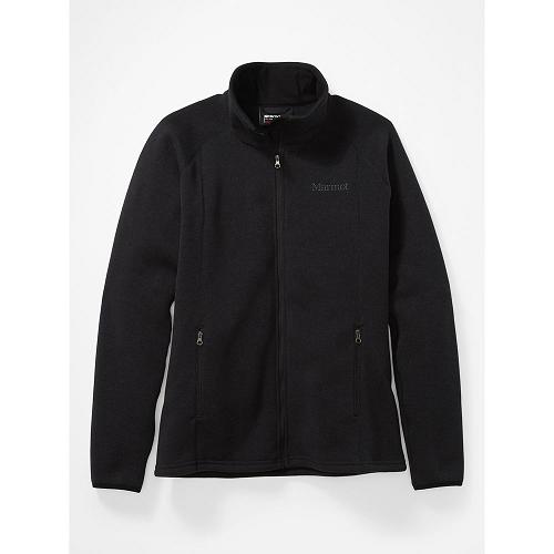 Marmot Torla Jackets - Womens Fleece Black CA6519748 Canada